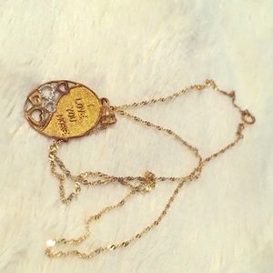 “I love you more” necklace